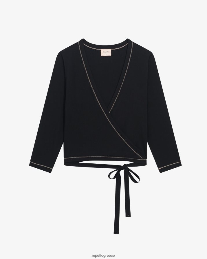 τυλίγω μαύρος είδη ένδυσης Repetto D8N66R364 γυναίκες