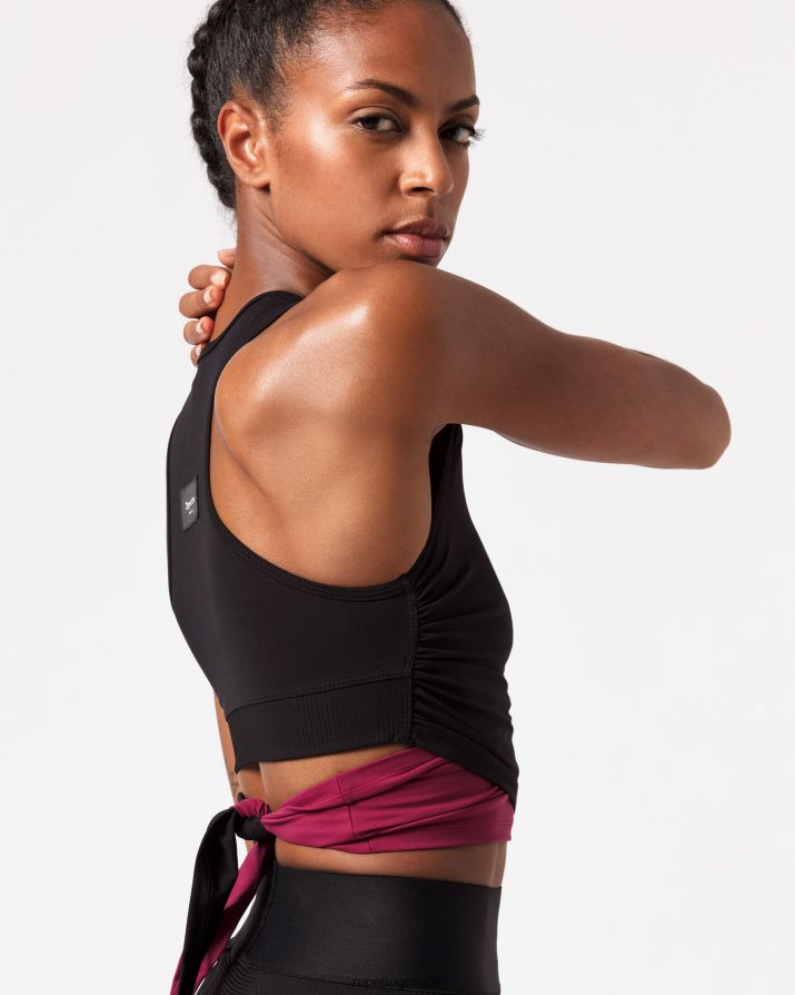 κορυφή για να δέσει μαύρος είδη ένδυσης Repetto D8N66R317 γυναίκες