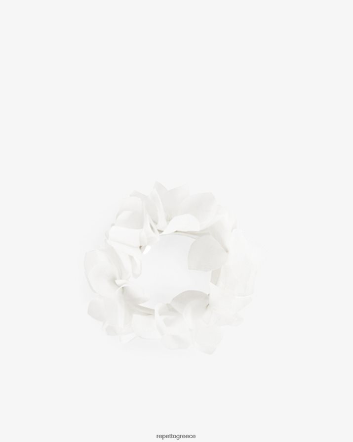 ελαστικό λουλουδιών άσπρο αξεσουάρ Repetto D8N66R632 γυναίκες