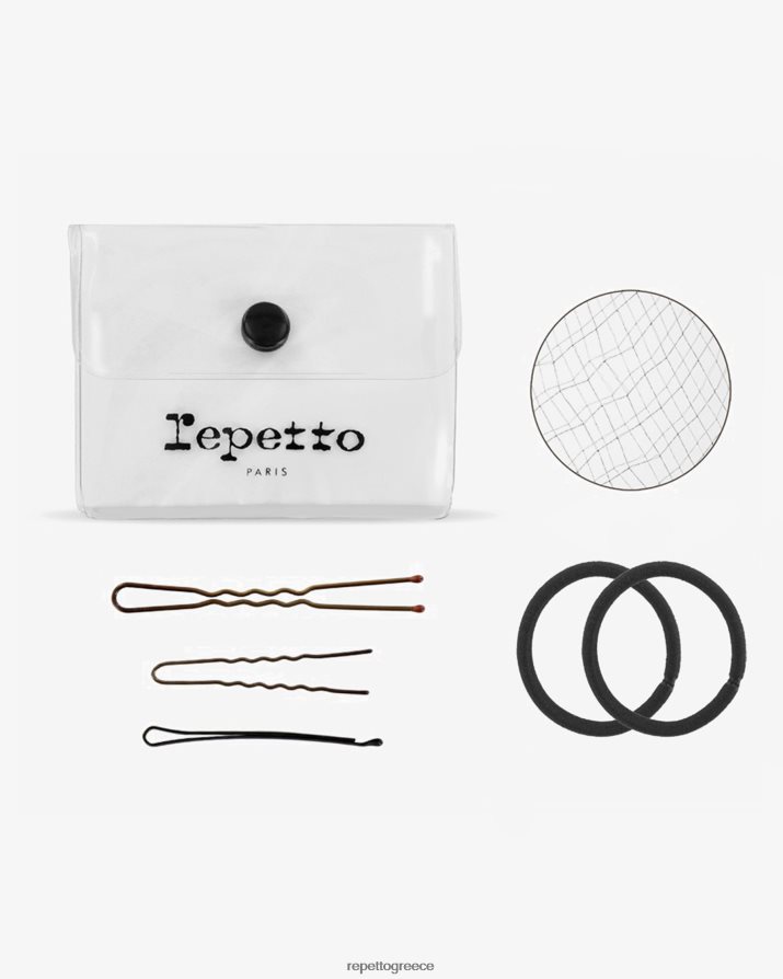 σετ μαλλιών για κότσο χορού σκοτάδι αξεσουάρ Repetto D8N66R635 γυναίκες