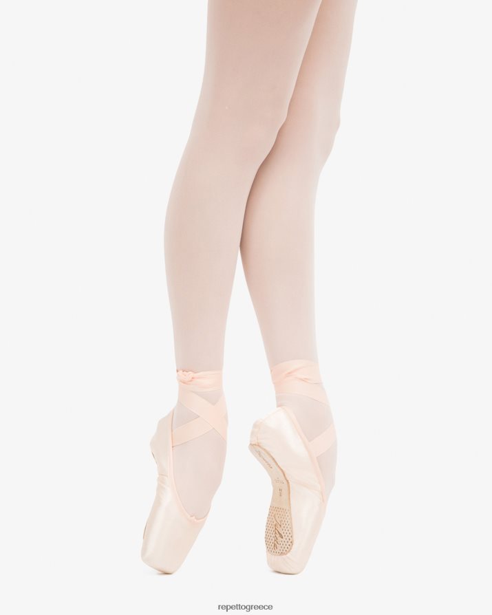 Παπούτσια julieta pointe - μαλακή σόλα μεσαίου κουτιού πεπόνι είδη υπόδησης Repetto D8N66R578 γυναίκες