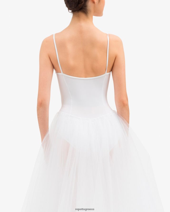 μακρύ tutu άσπρο είδη ένδυσης Repetto D8N66R494 γυναίκες