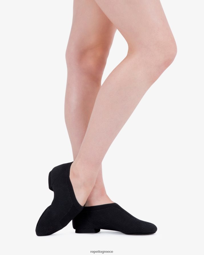 σπαστό σόλα τζαζ παπούτσια f.i.t μαύρος είδη υπόδησης Repetto D8N66R624 γυναίκες