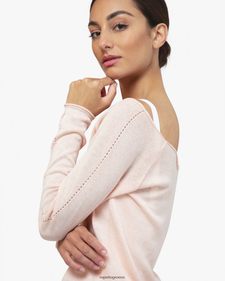 τοπ προθέρμανσης ροζ πέταλο είδη ένδυσης Repetto D8N66R518 γυναίκες