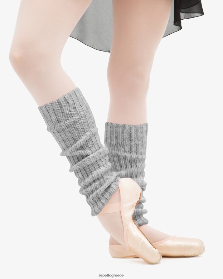 ποδαράκια ανάγλυφο ανοιχτό γκρι αξεσουάρ Repetto D8N66R523 γυναίκες