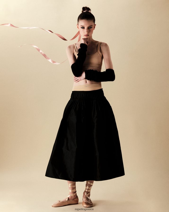 sophia ballerinas - σατέν κασμίρ μπεζ είδη υπόδησης Repetto D8N66R21 γυναίκες