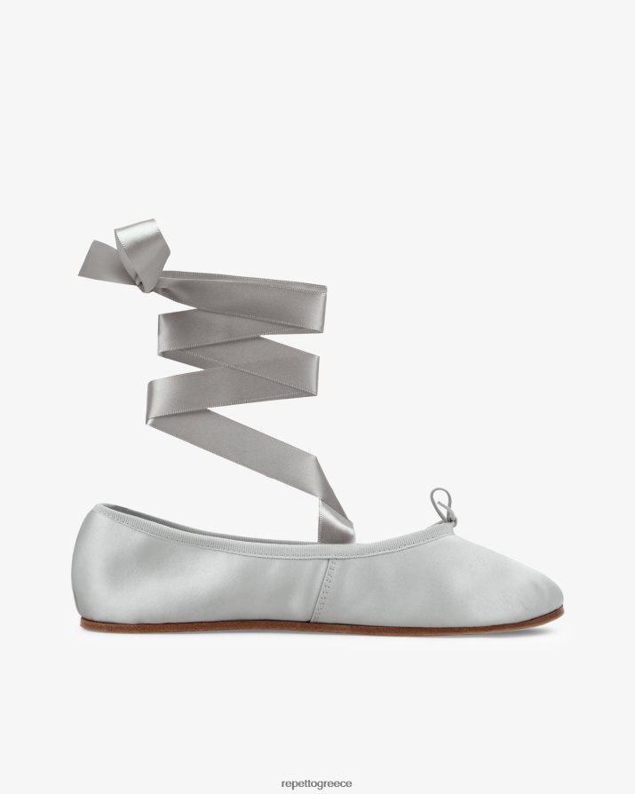sophia ballerinas - σατέν μαργαριταρένιο γκρι είδη υπόδησης Repetto D8N66R70 γυναίκες