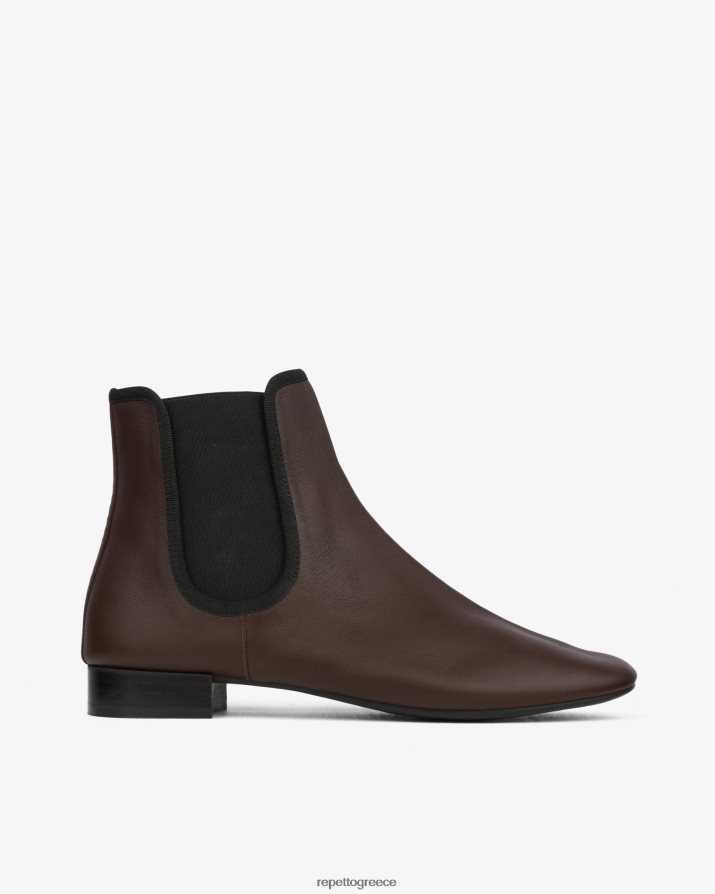 elor μποτάκια ristretto καφέ είδη υπόδησης Repetto D8N66R198 γυναίκες