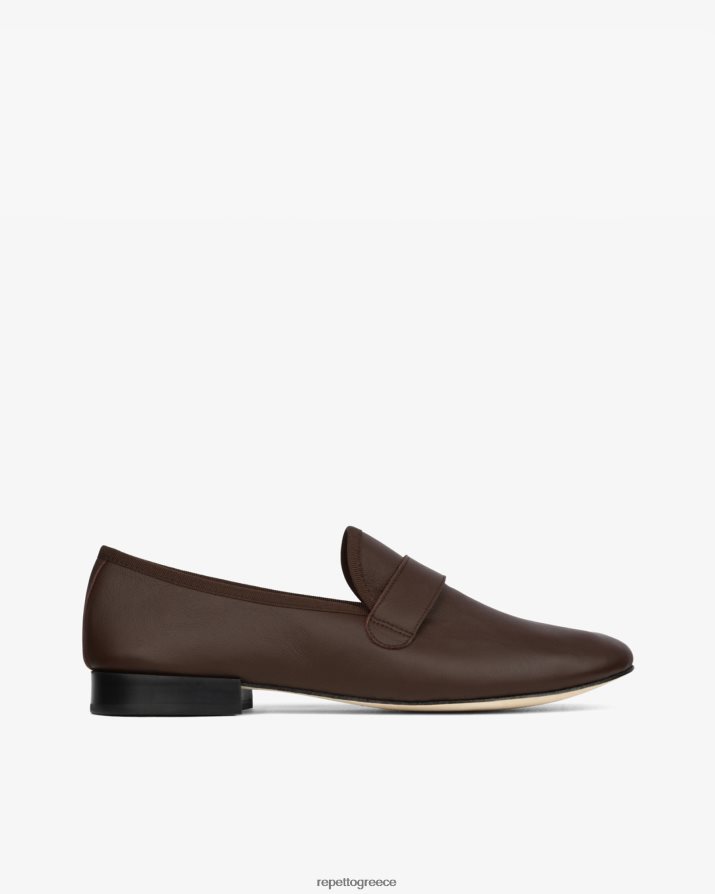 michael loafers ristretto καφέ είδη υπόδησης Repetto D8N66R651 άνδρες