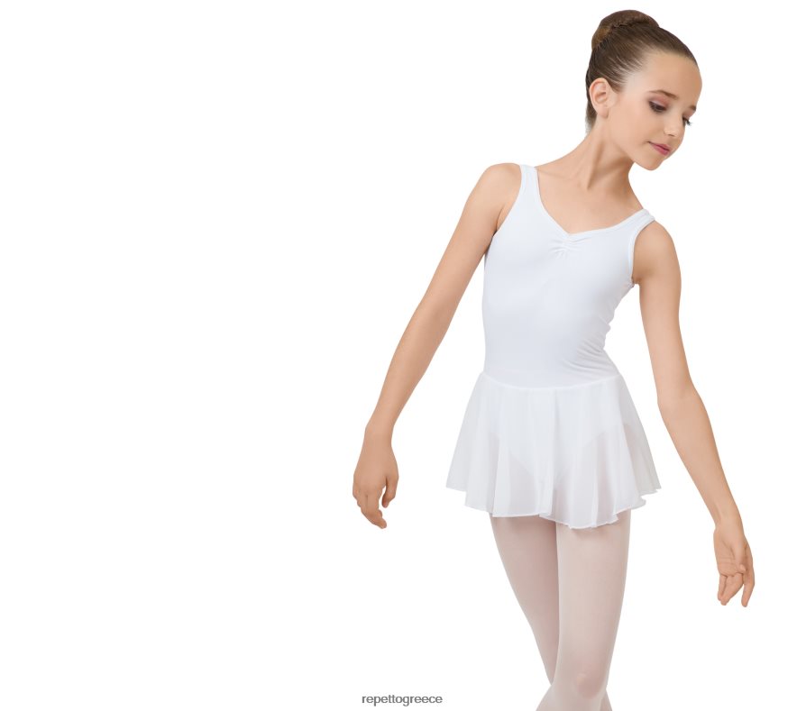 μαζεμένο χιτώνα με λαιμόκοψη μόδα είδη ένδυσης Repetto D8N66R661 παιδιά